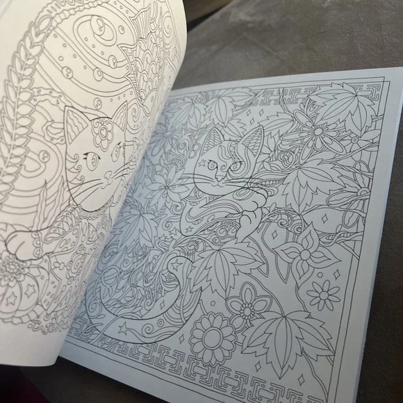 MYSTICAL‎ CATS IN SECRET PLACES: A CAT LOVER'S COLORING By Honoel **BRAND NEW** - Picture 14 of 16